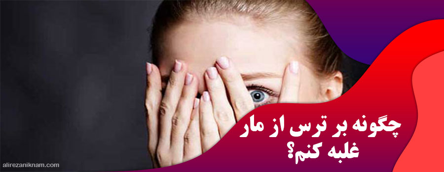 چگونه بر ترس از مار غلبه کنم؟