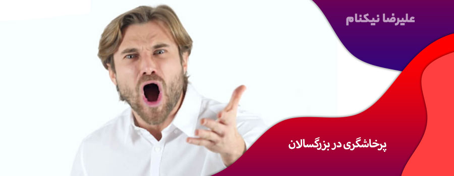 پرخاشگری در بزرگسالان